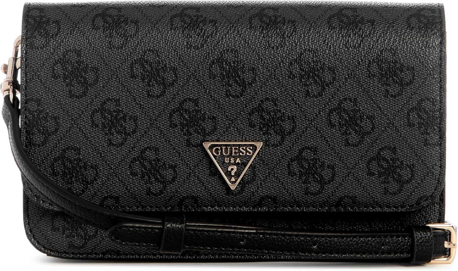 

GUESS женская сумка Noelle II Crossbody Flap Organizer, Coal Logo