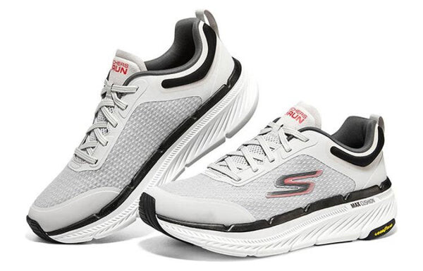 Кроссовки Skechers GO RUN 'Grey Black', цвет silver — фото 3