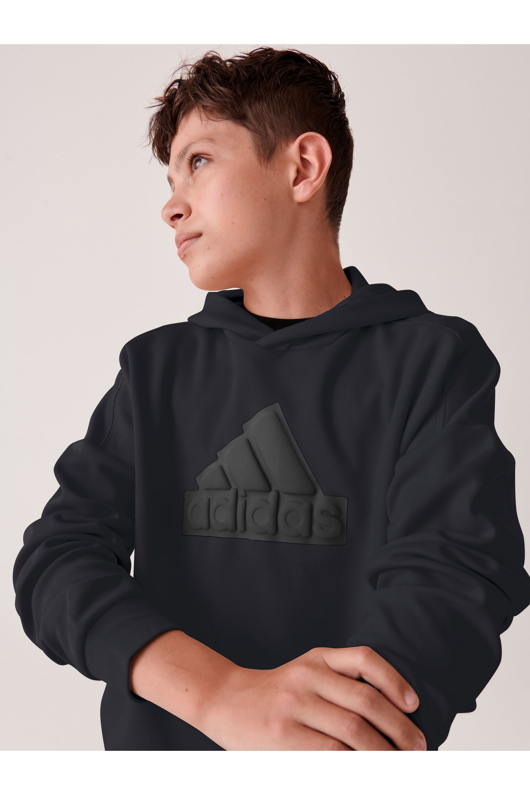 

Худи с логотипом Future Icons Junior adidas, черный