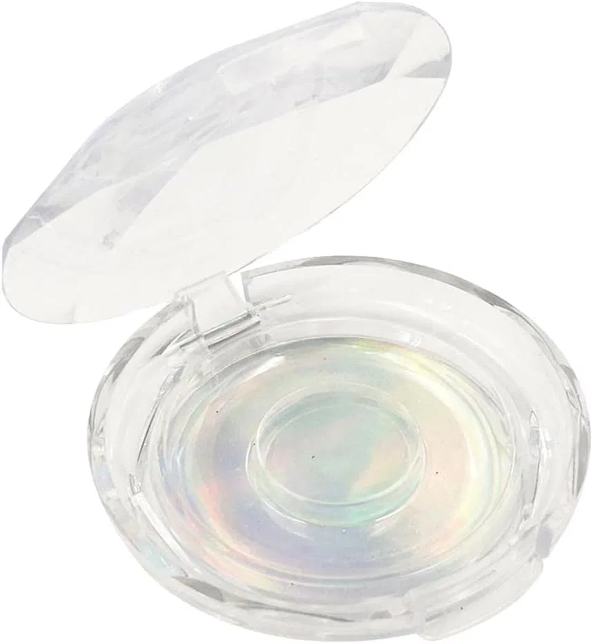 Футляр для ресниц пластиковый Generic серебристый 02