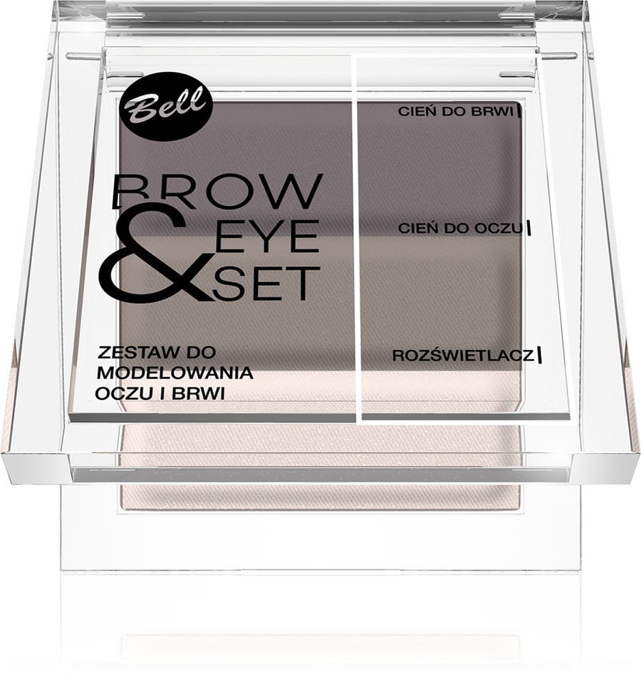 

Bell, Brow&Eye, набор теней для век, набор 01