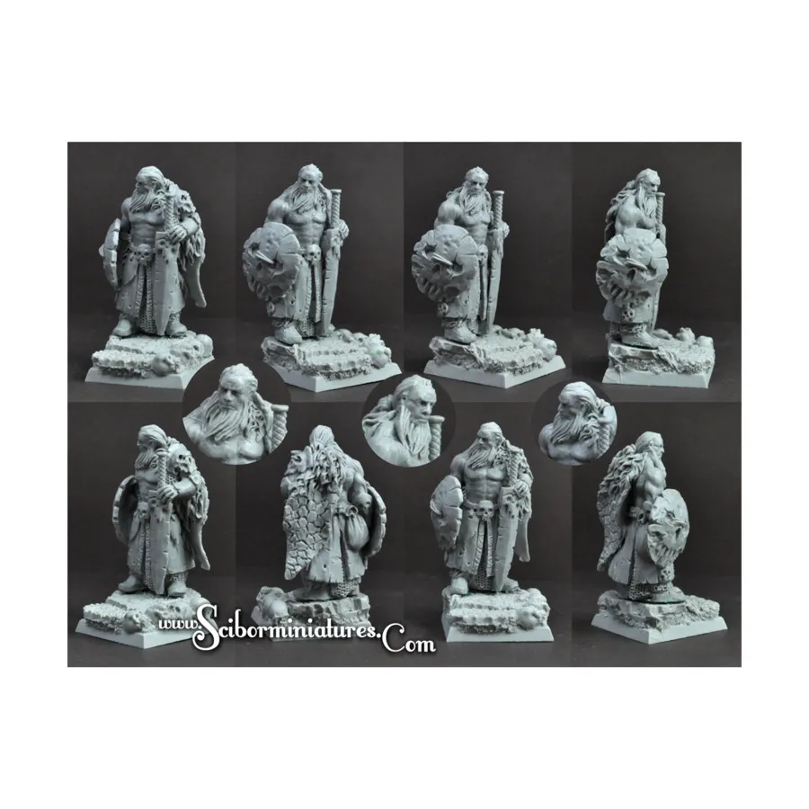 

Викинг №11, Historical Miniatures - Vikings (28mm) (Scibor Monstrous Miniatures)