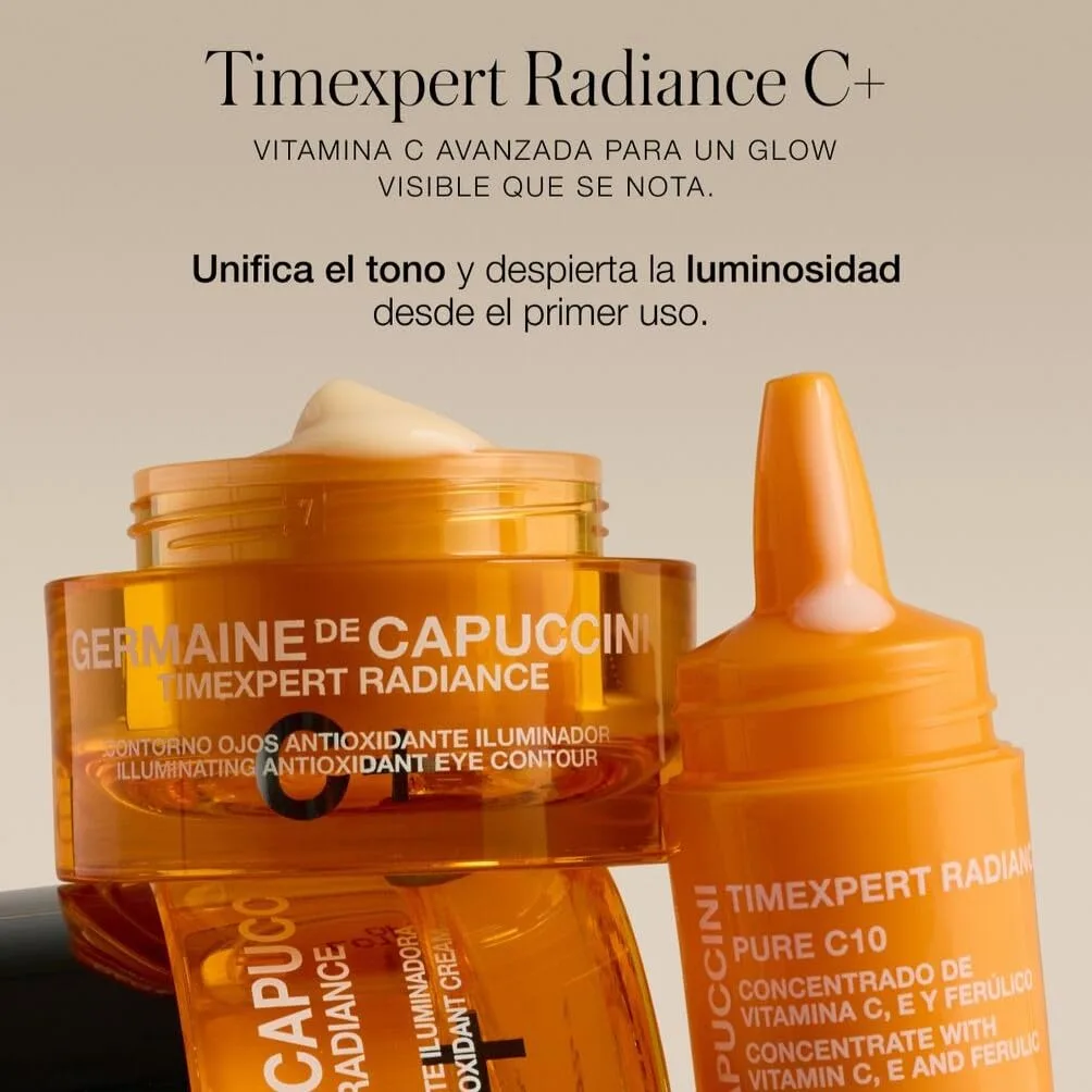 Germaine de Capuccini - Timexpert Radiance C+ | Осветляющая антиоксидантная эмульсия - Улучшает состояние кожи, устраняет признаки стресса - 1,7 жидких унций — фото 4
