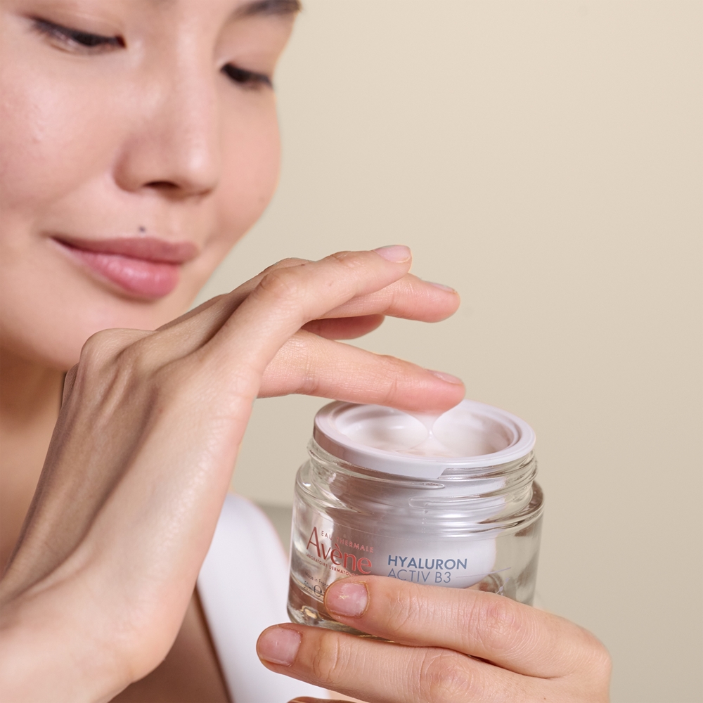 Маска для лица Avene — Hyaluron activ b3 refreshing firming aqua cream-in-gel moisturizing gel cream skin, 50 мл — фото 4