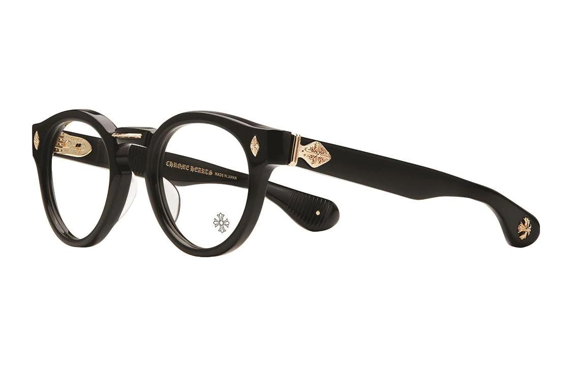 

Оправы для очков круглые унисекс Chrome Hearts, черные