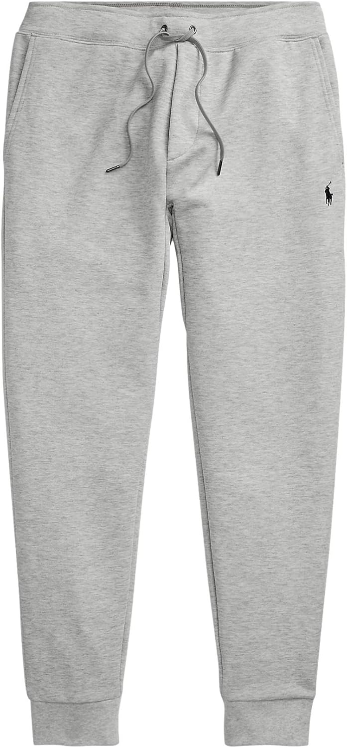

POLO RALPH LAUREN Мужские брюки-джоггеры Double Knit Tech, Lite Grey Heather.
