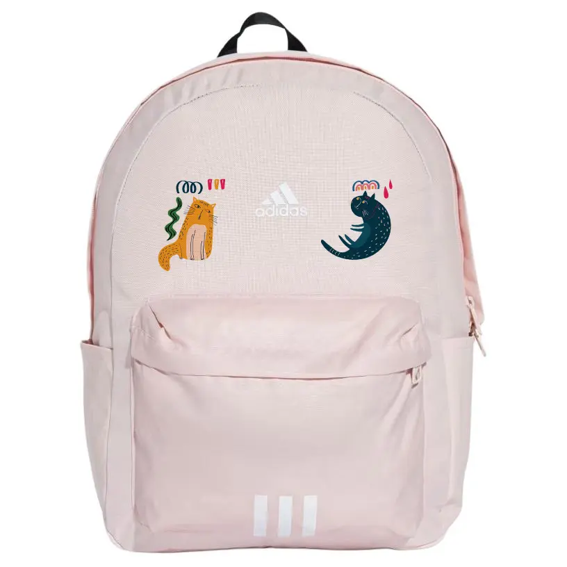 

Adidas Тканевый рюкзак женский песочный розовый, Kitten