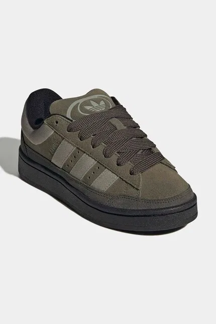 Кроссовки детские Campus ST Adidas Originals, зеленый — фото 2
