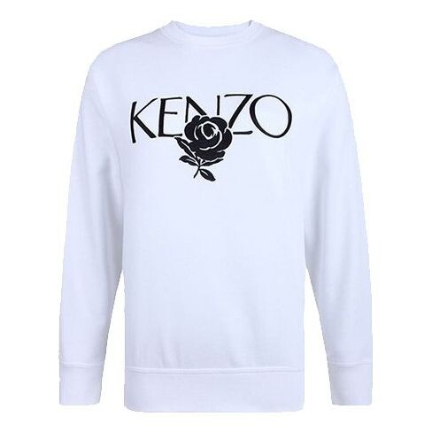 

Свитер printing round-neck swea white Kenzo, белый