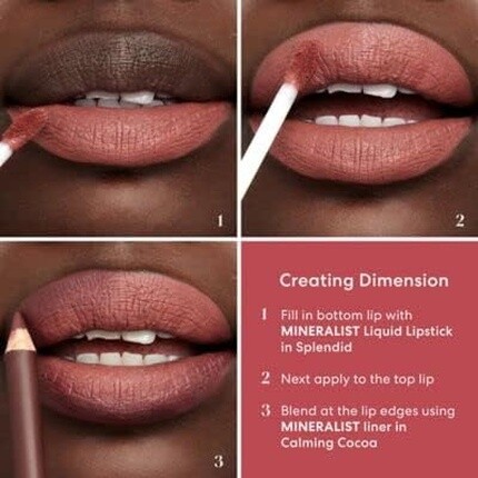 Подводка для губ Mineralist Lasting Lip Liner 1,3G Blissful Blush, Bareminerals — фото 3