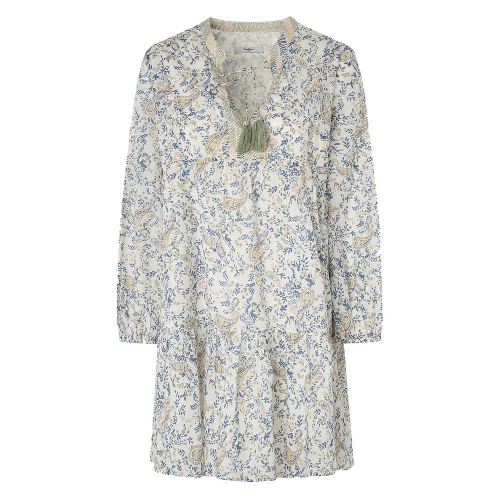 

Платье Pepe Jeans Maisie long sleeve midi, бежевый