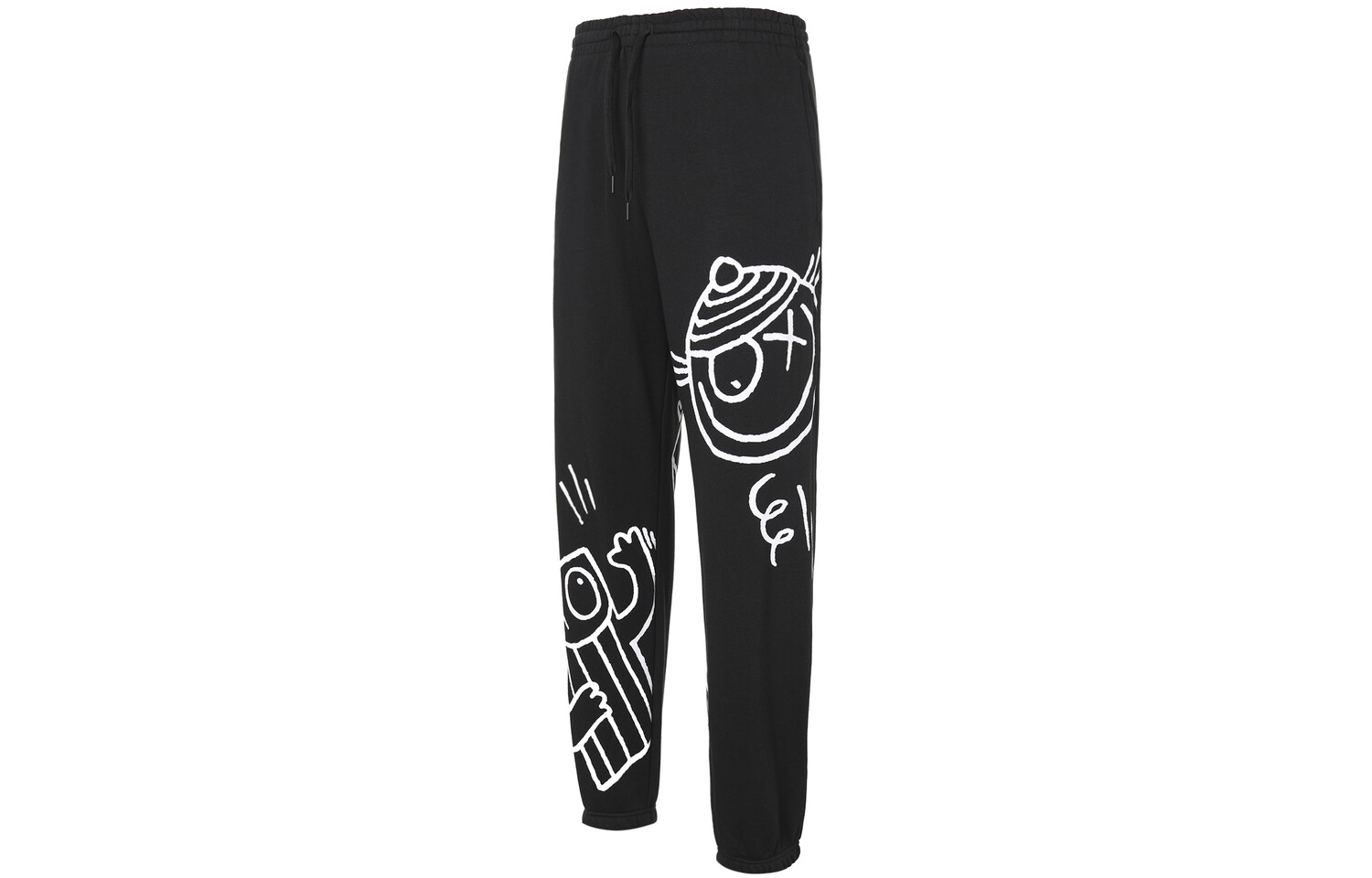 

Adidas Originals Мужские трикотажные спортивные штаны, цвет Black