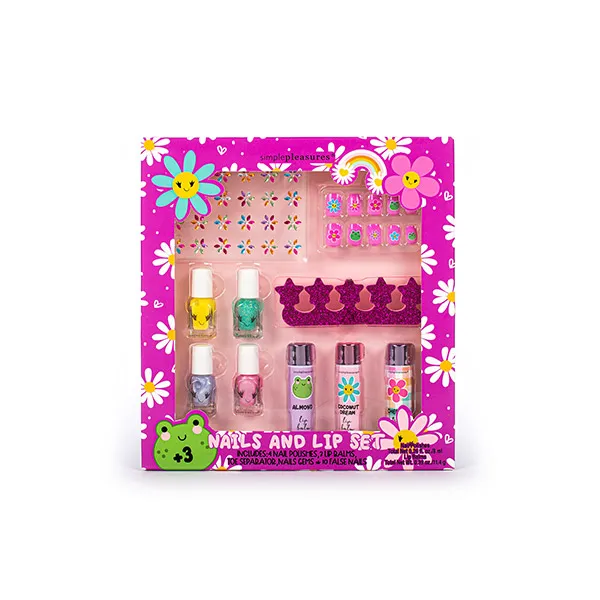

Набор для макияжа SET BALM NAIL FROG BACK TO SCHOOL Tri-Coastal, 1 UD