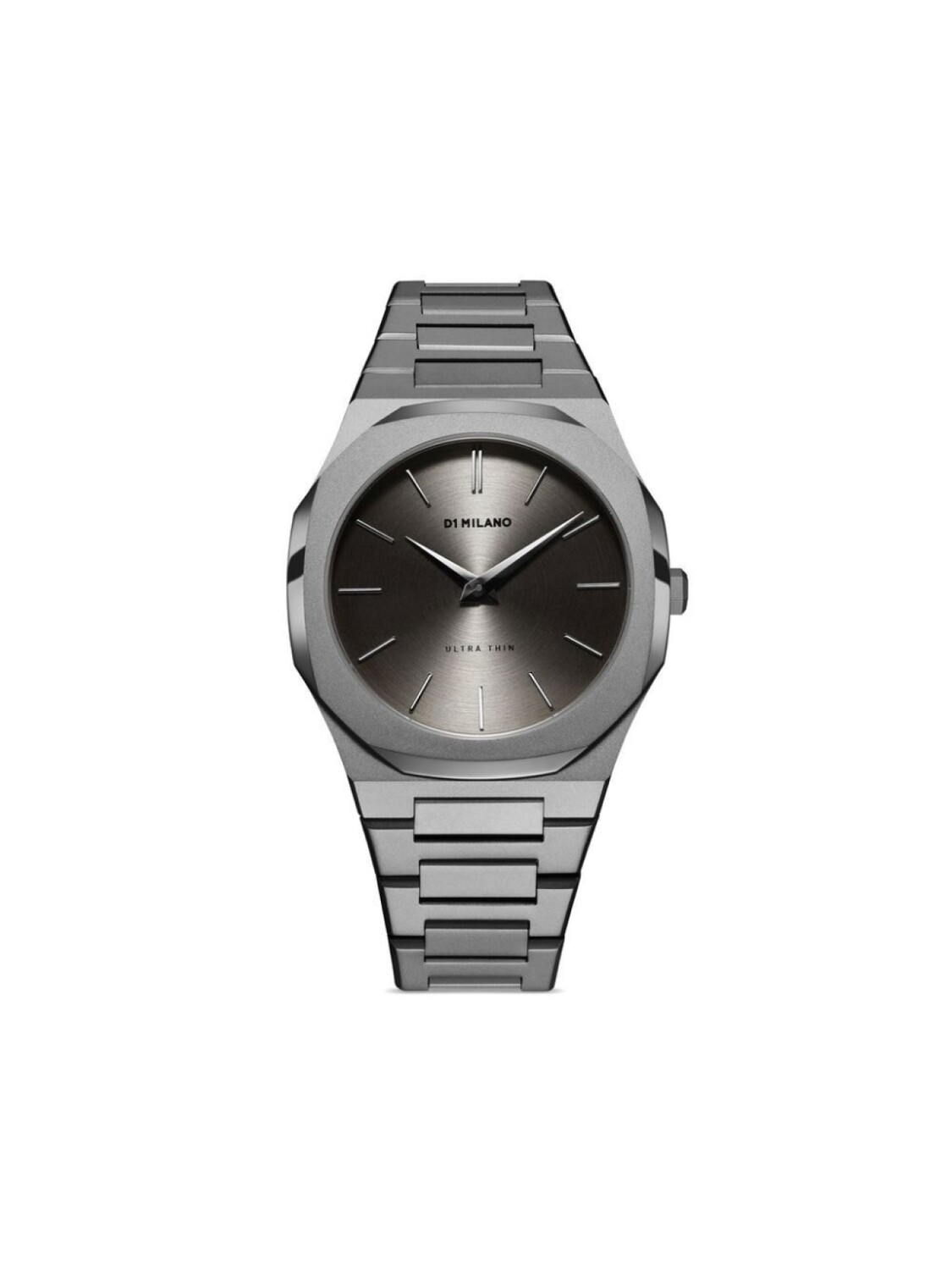 

Наручные часы Ultra Thin Antracite 40 мм D1 Milano, серый