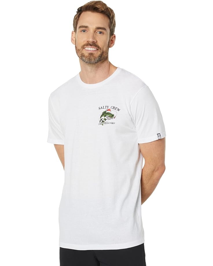

Футболка Salty Crew Merry Fishmas Premium Short Sleeve Tee, белый