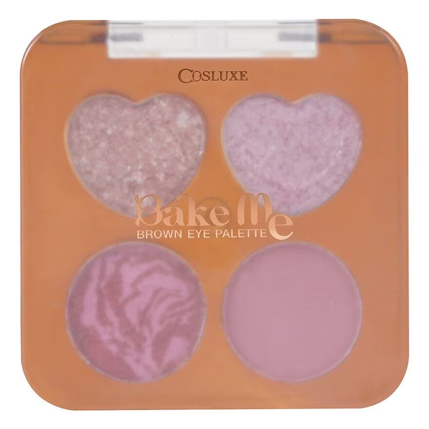 

Cosluxe Палетка для глаз Bake Me Brown Eye Palette 3,6г. 02 Розовый бархат, Pink Velvet