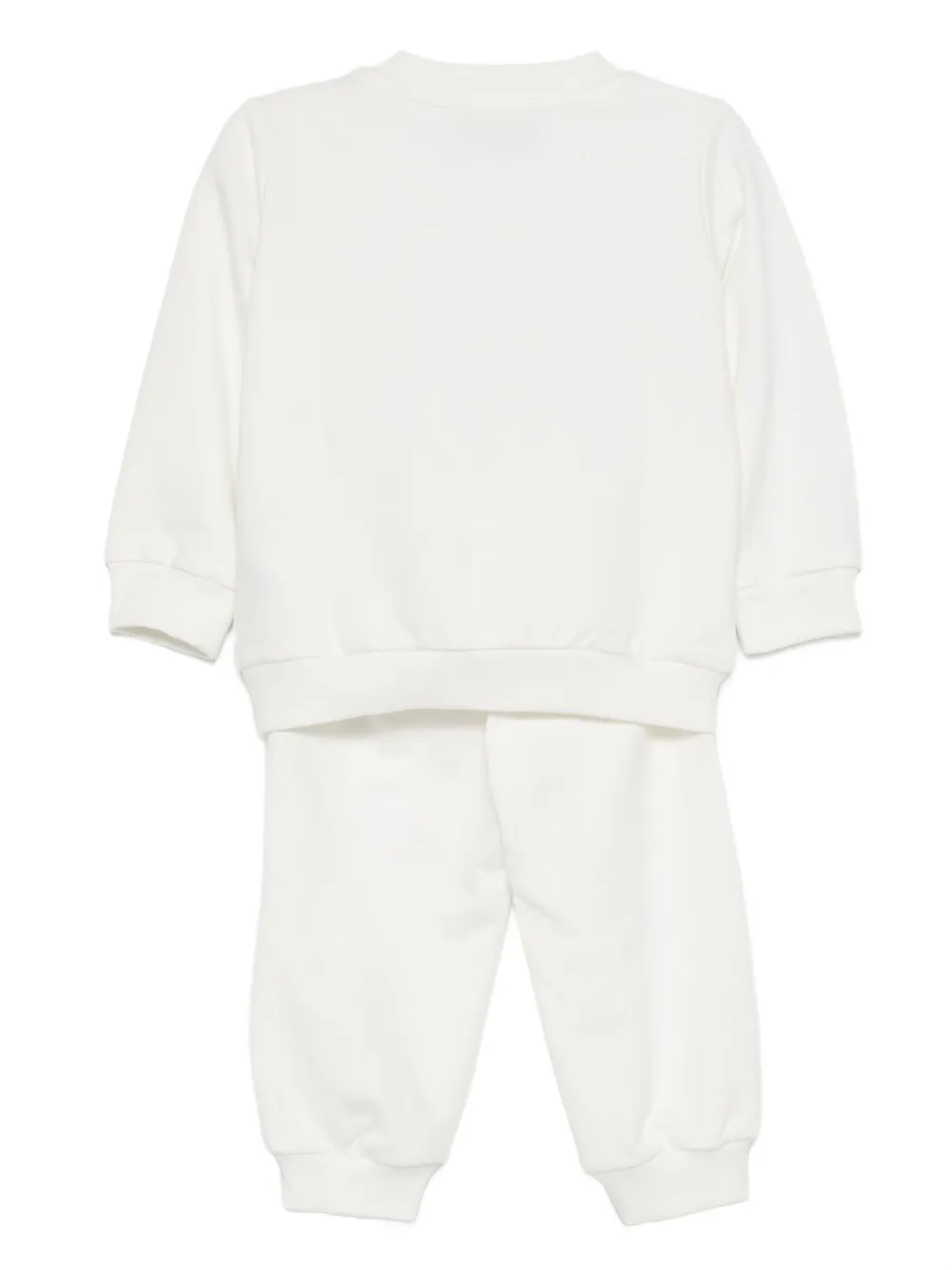 Спортивный костюм с принтом Teddy Bear Moschino Kids, белый — фото 2