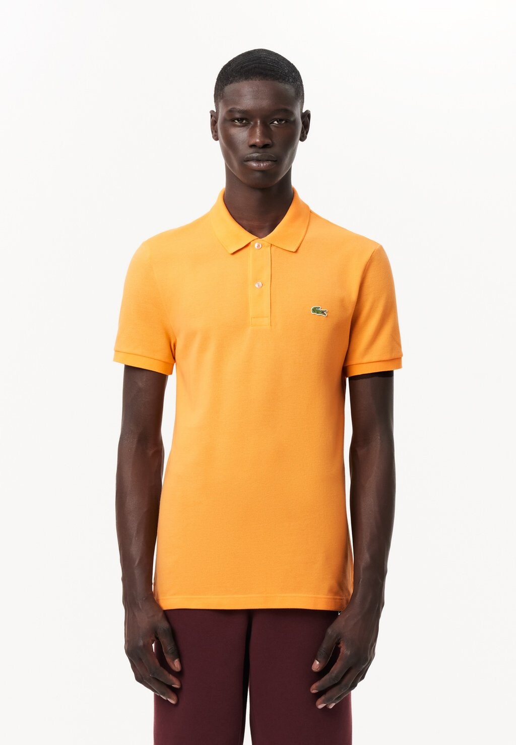 

Рубашка поло Lacoste, оранжевый