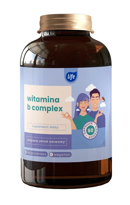 

Комплекс витаминов группы В Life Premium Witamina B Complex, 60 шт
