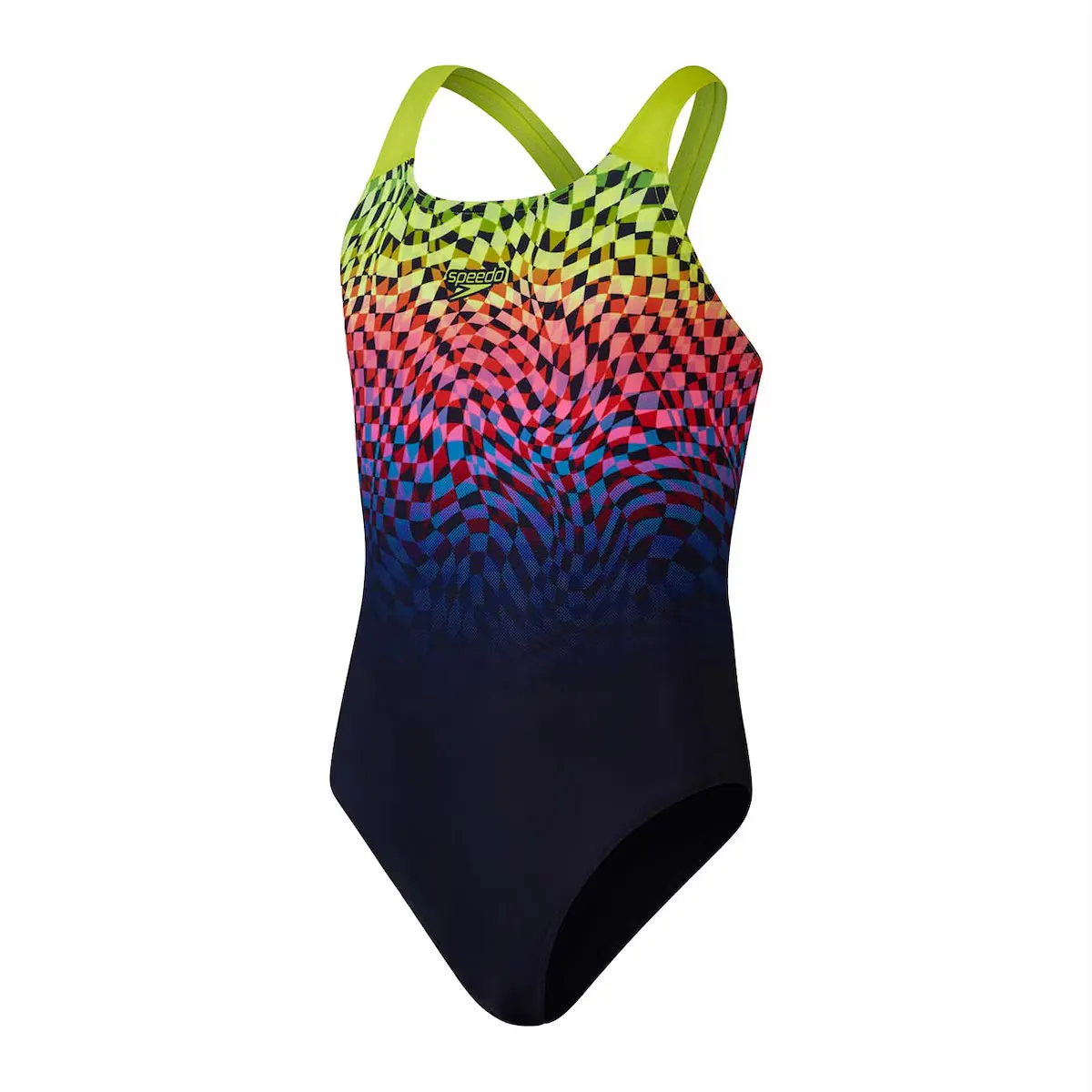 

Купальник Speedo Girls' Digital Placement Powerback, зеленый