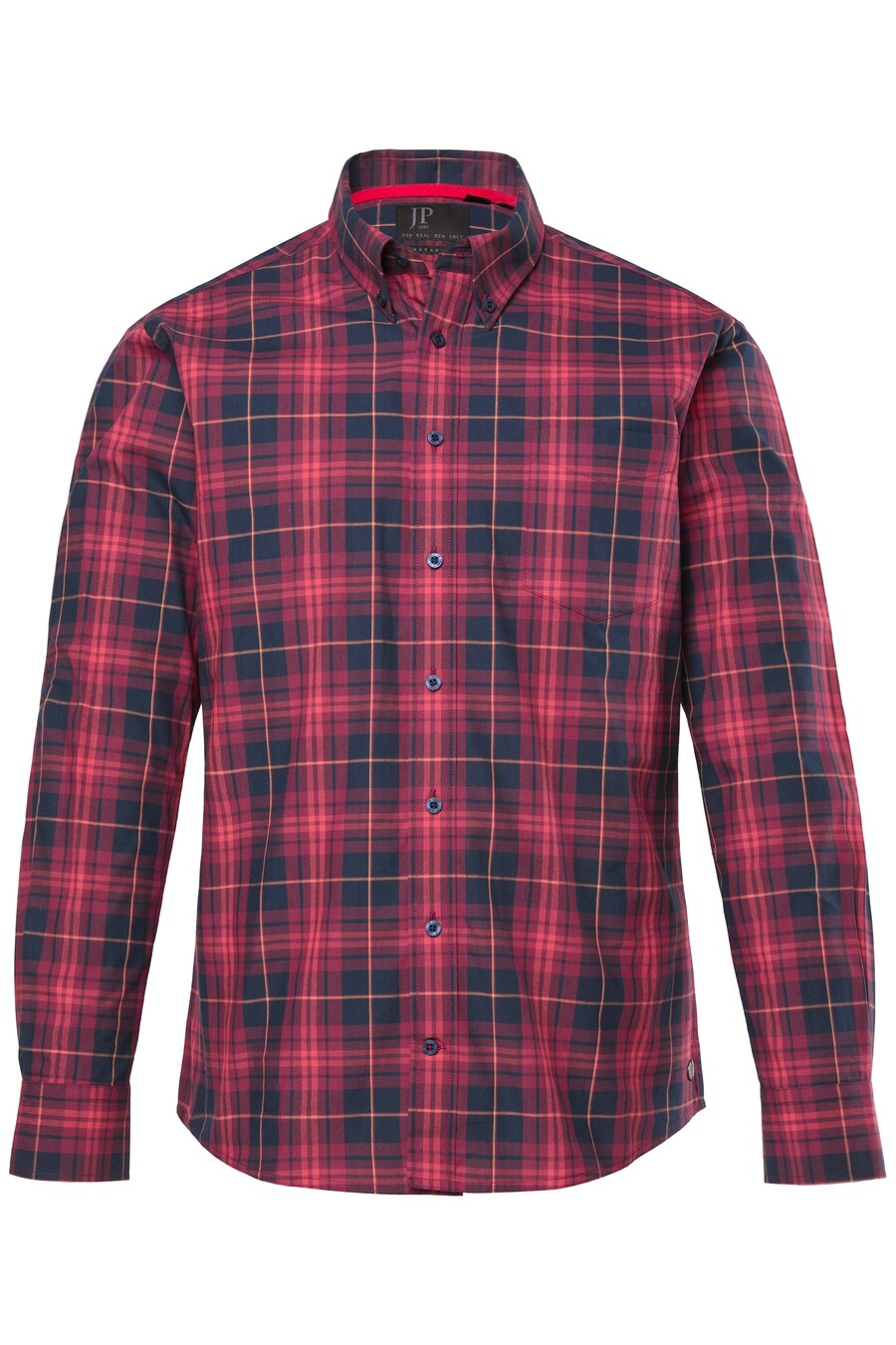 

Рубашка на пуговицах классического кроя JP1880, Red