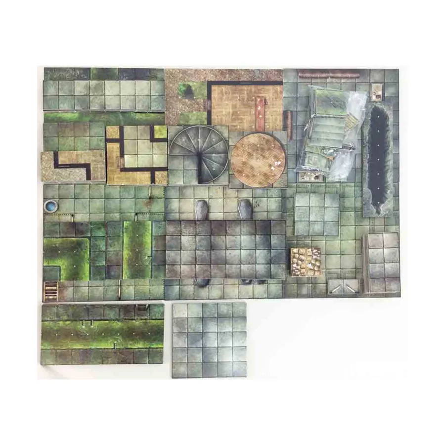 

Бокс-сет Dungeon Tiles Master Set Collection #1 - Dungeon & City!, Dungeons & Dragons (4th Edition) - Essentials