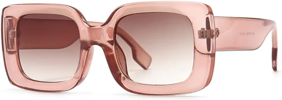 

Классические роскошные дизайнерские солнцезащитные очки в крупной оправе для женщин и мужчин, модные винтажные популярные солнцезащитные очки с защитой от УФ-излучения UV400 SZVVBKK, Pink Tea