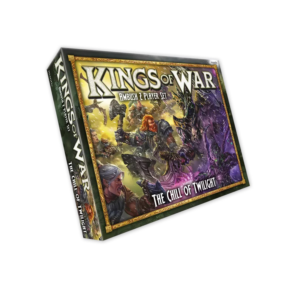 

Миниатюра Mantic Games Kings of War 3E: The Chill of Twilight - 2 Player Ambush Set