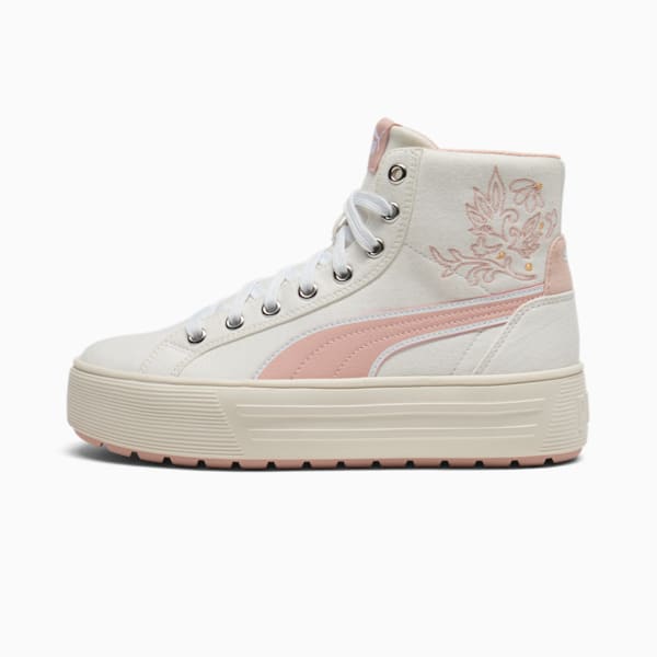 Женские кроссовки средней высоты Kaia 2.0 Novelty Flower Women'S Mid Sneakers Puma, белый