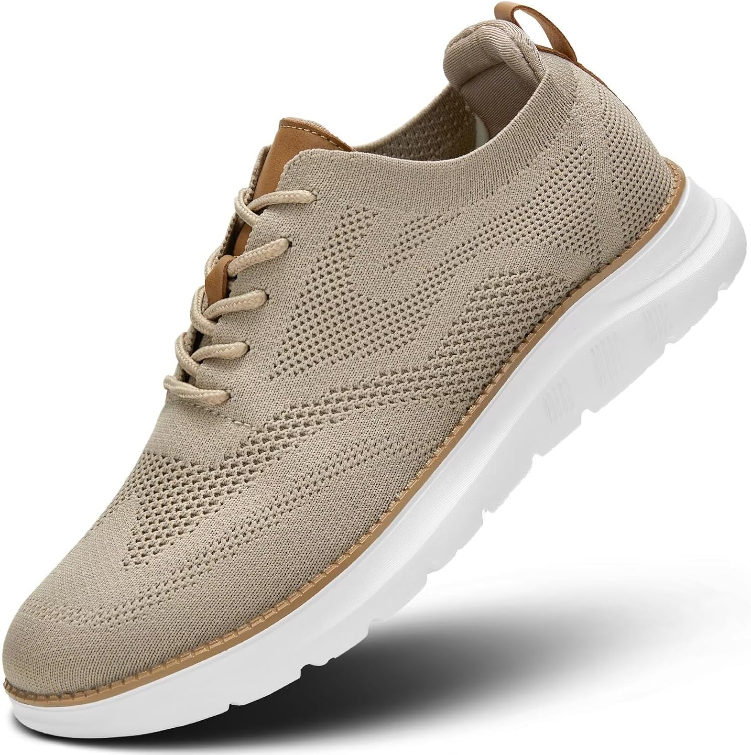 

Мужские повседневные оксфорды, модные сетчатые бизнес-кроссовки для прогулок, удобные, легкие с мягкой подошвой Mevlzz, хаки