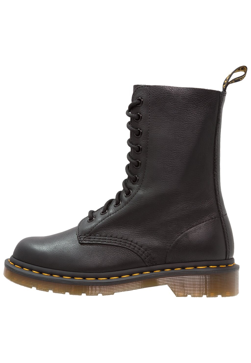 Ботинки на шнуровке Dr. Martens высокие, черный