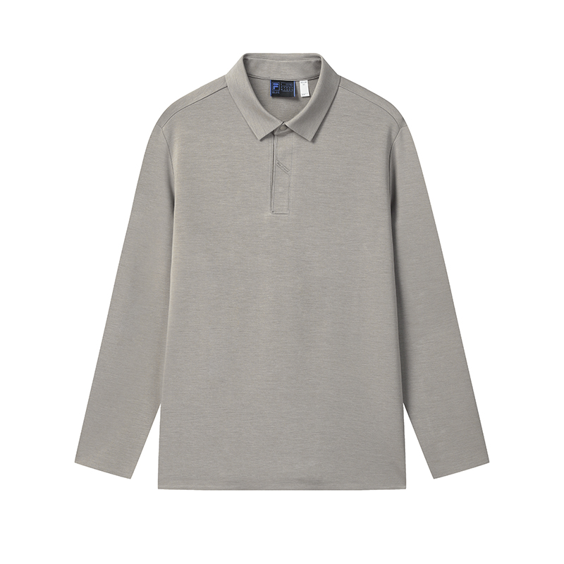 

Поло мужское Lunar Meteorite Gray FILA, серый