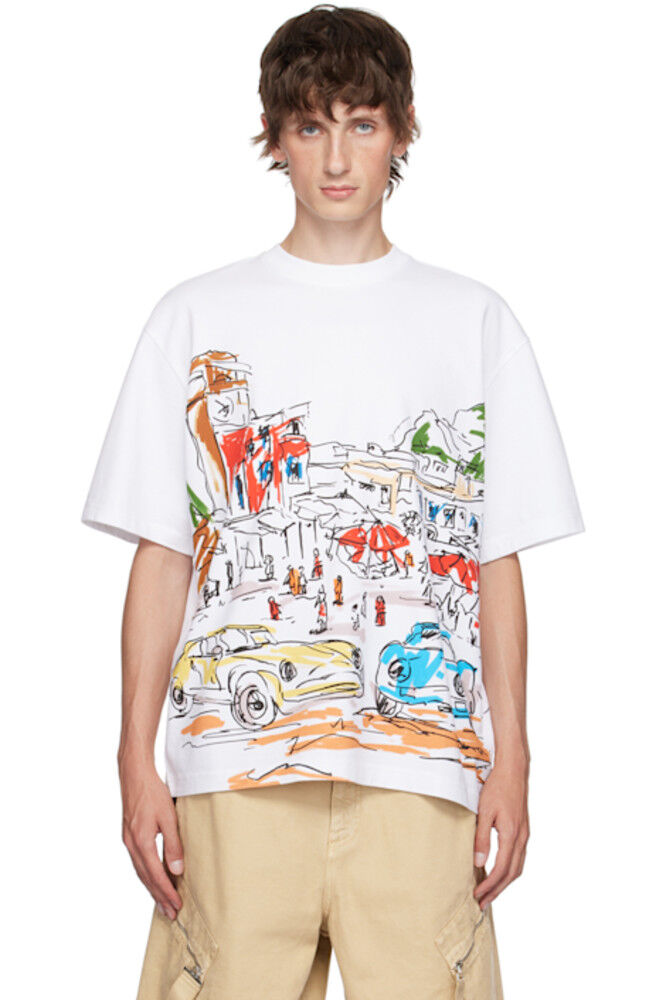 

Белая футболка La Casa 'Le t-shirt Largo' JACQUEMUS