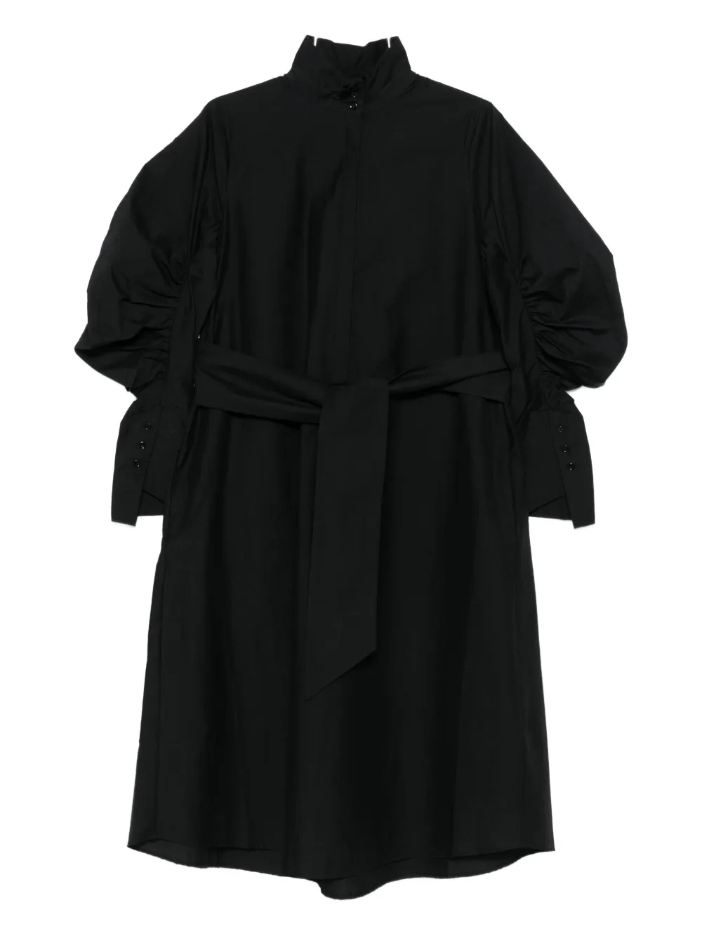 

Платье миди со сборками Psophia, черный