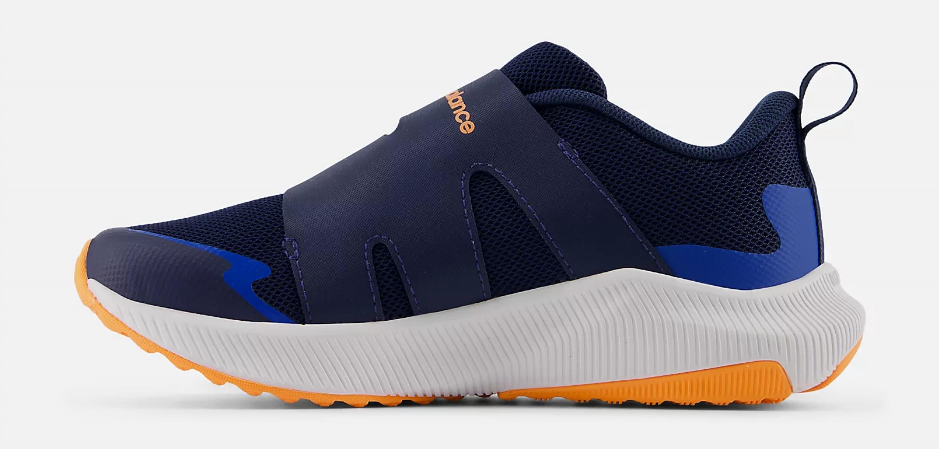 Детские кроссовки Dynasoft Reveal V4 Boa в сине-оранжевом цвете New Balance — фото 2