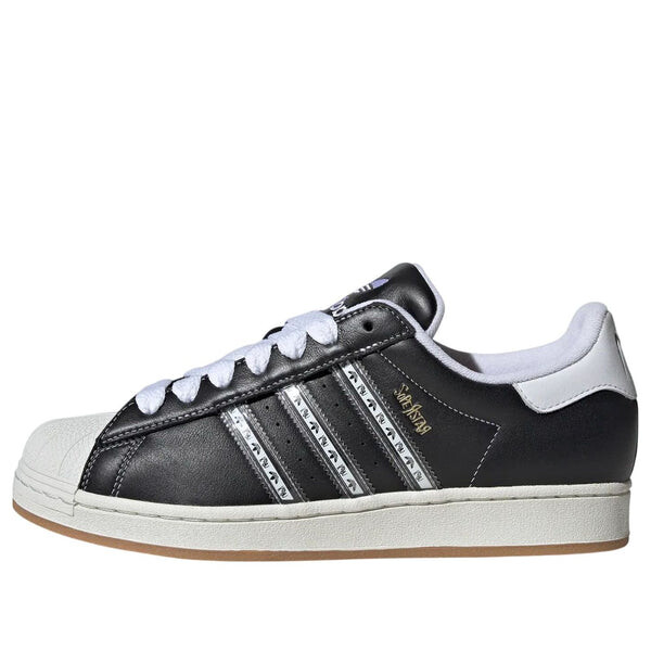 

Кроссовки x korn superstar 'black whtie' Adidas, черный