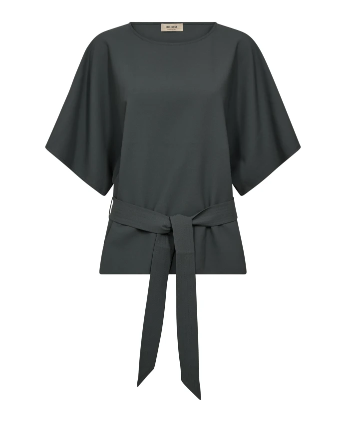 

Элегантная блузка в стиле Майли Сайрус, городской шик. Mos Mosh, зеленый