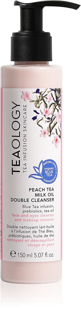 

Очищающее средство с маслом персикового чая и молоком, двойное очищающее средство Teaology, 150 мл