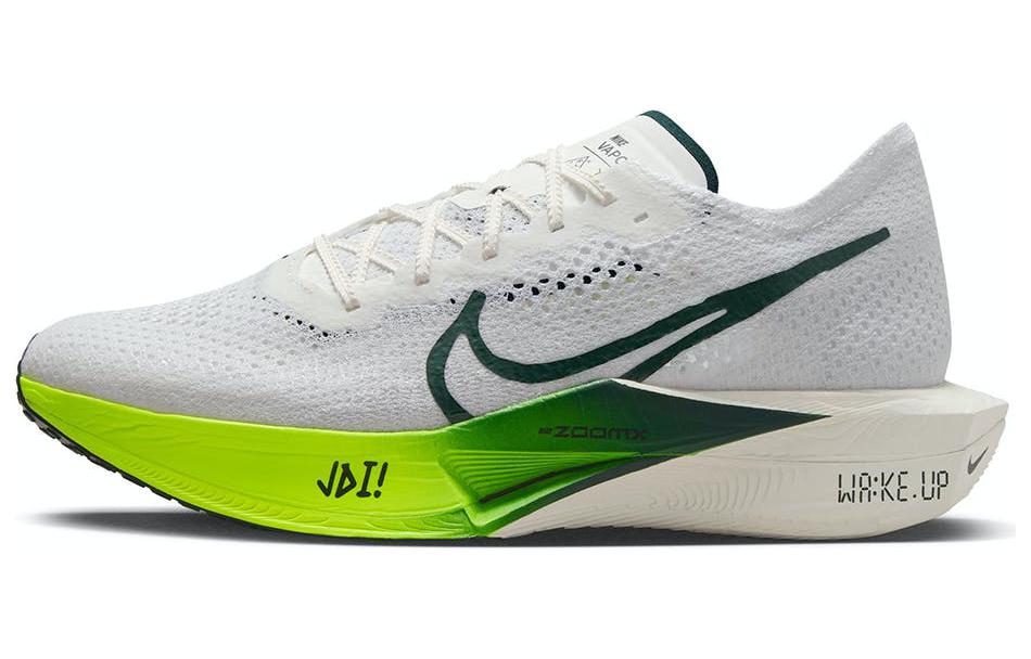 

Кроссовки ZoomX Vaporfly 3 Wake Up Pack Nike, белый/зеленый