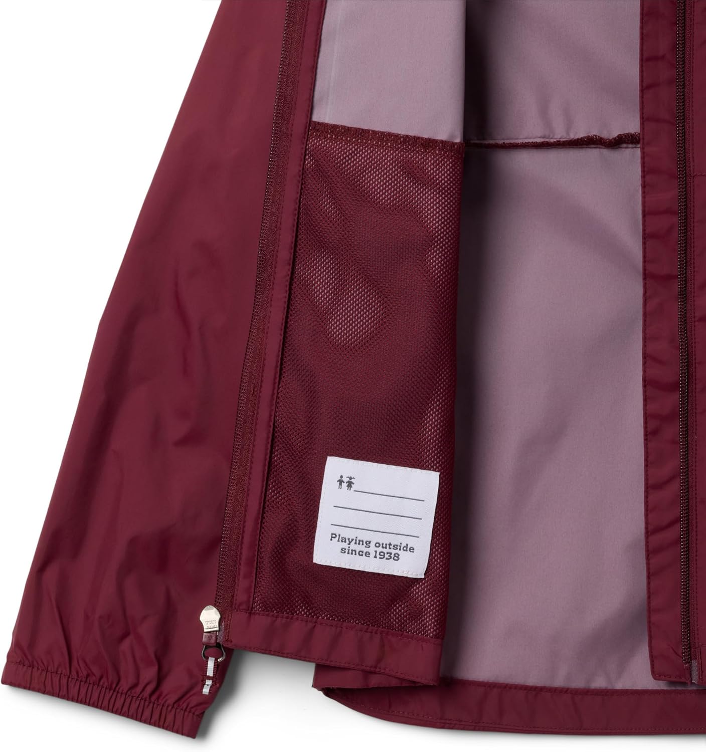 Columbia Sportswear Girls Benton Springs 1510633, Rich Wine — фото 3