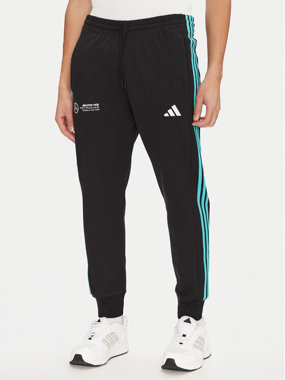 

Спортивные брюки обычного кроя Mercedes - AMG Petronas Formula One Team DNA JV5379 Adidas, черный