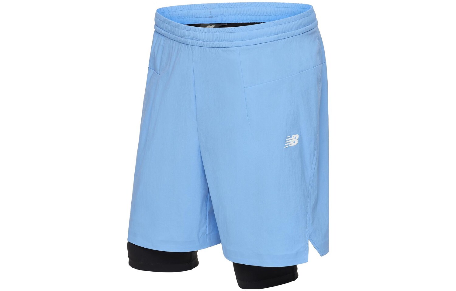 

Спортивные шорты унисекс синие New Balance, синий