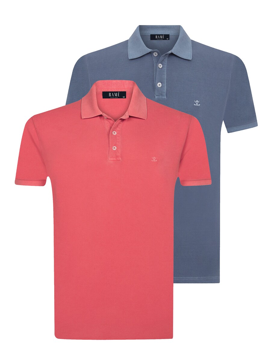 

Рубашка RAME, цвет Blue/Dark pink