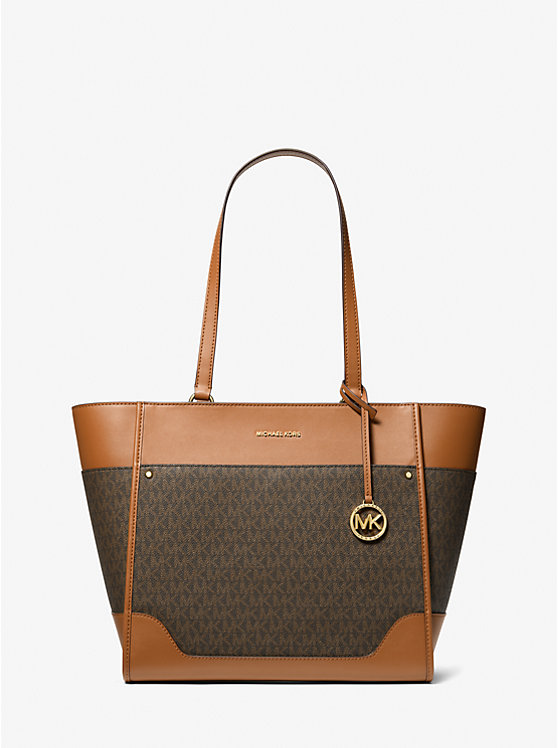 

Большая сумка-тоут с логотипом Harrison Michael Kors, мультиколор