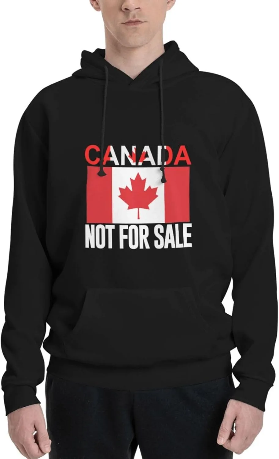 

Толстовка с капюшоном "Canada Is Not For Sale" Never 51st State для мужчин P23