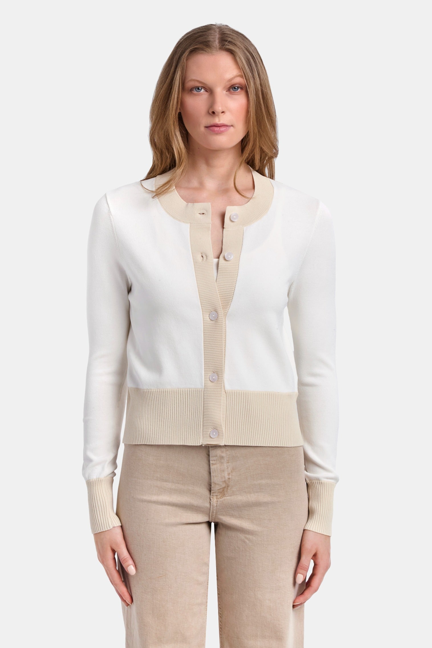 

Кардиган Beam Capsule 120, Chalk/Rush