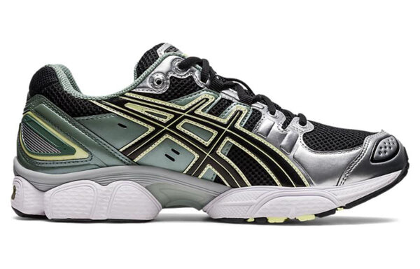 Кроссовки гель нимбус 9 спортивная обувь Asics, черный — фото 2