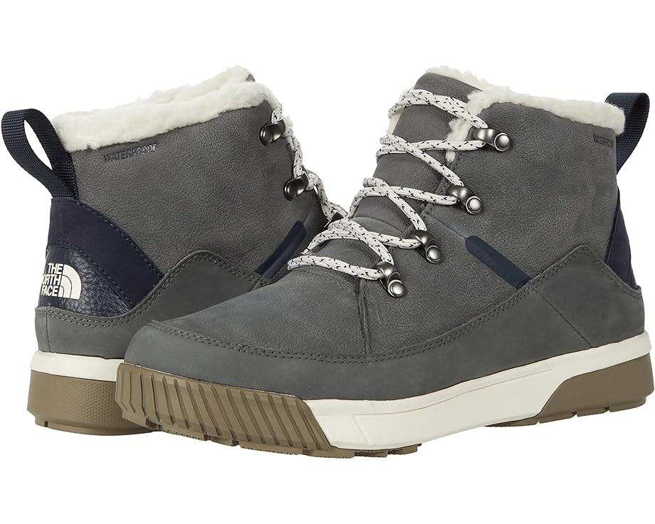 

Ботинки The North Face Sierra Mid Lace Waterproof, цвет Zinc Grey/Aviator Navy