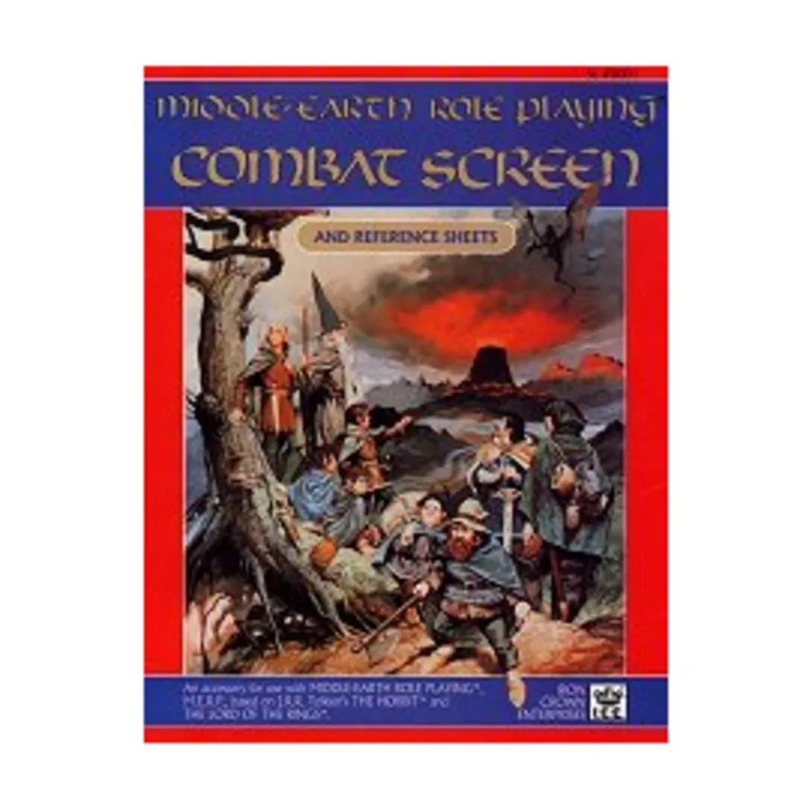 

Боевой экран и справочные листы (1-е издание, 2-е издание), Middle-Earth Role Playing (MERP) (1st Edition) - Core Books & Supplements