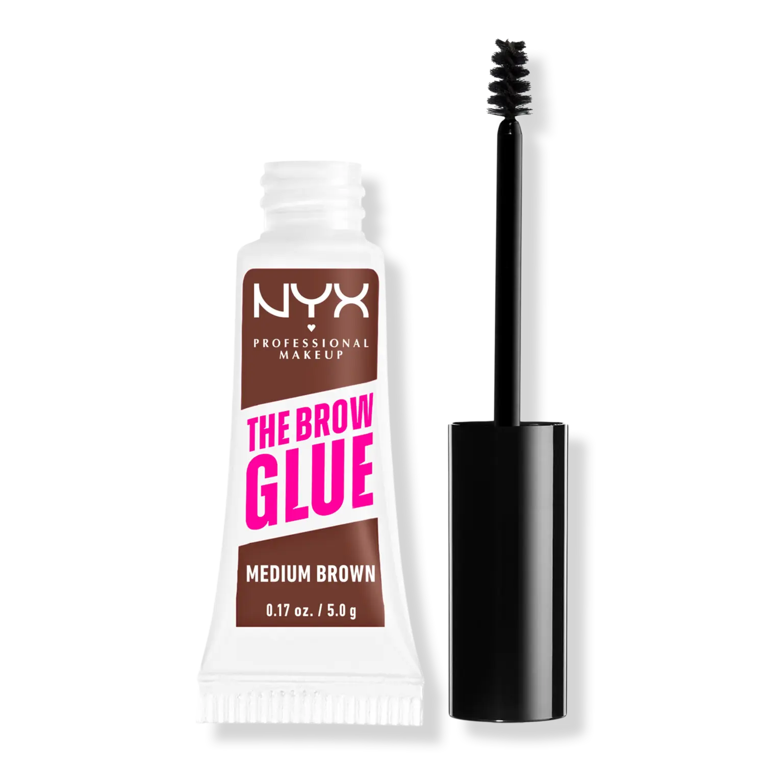 

Гель для фиксации и ламинирования бровей The Brow Glue Laminating Setting Gel NYX Professional Makeup, Medium Brown (warm brown)